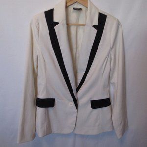 Black and White Blazer